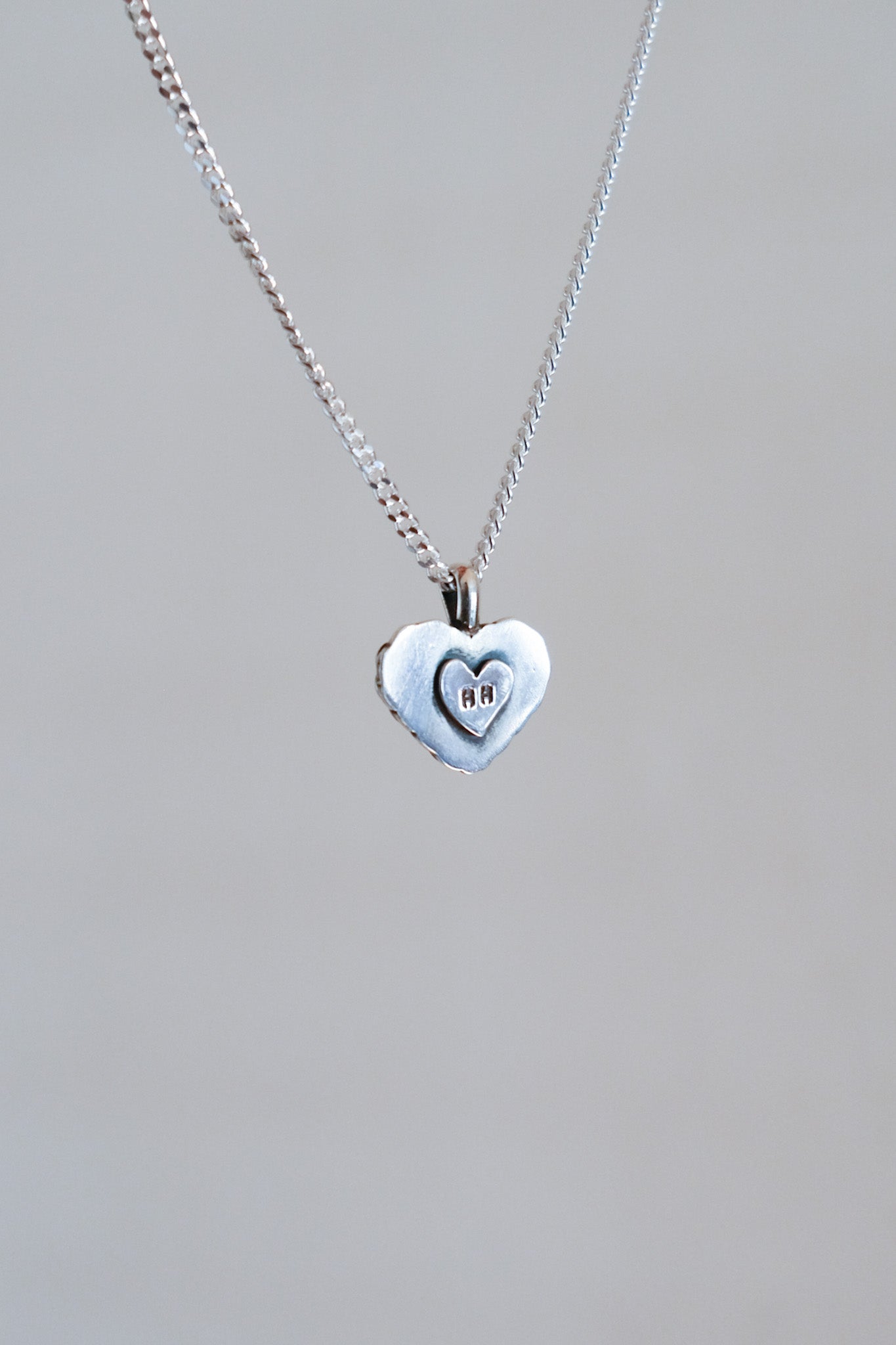 Stand by Your Heart Charm Necklace - Moonstone